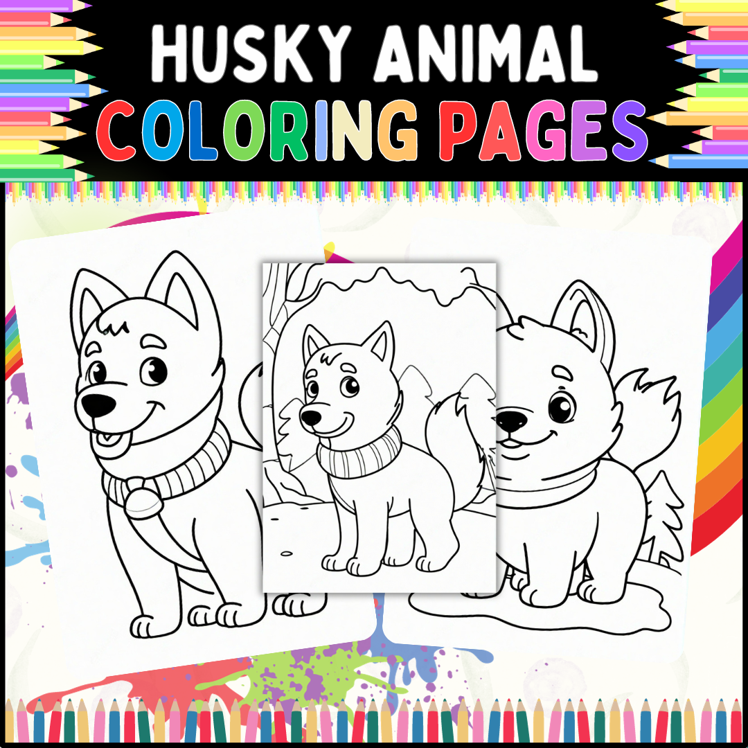 Husky Coloring Pages For Homeschool Classroom And Preschool To Grades 1 5 Made By Teachers