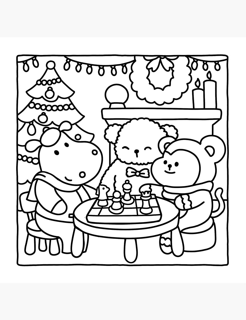 Hygge Vibes Cute Cozy Coloring Book Download Free Coloring Pages Or Get The Full Book