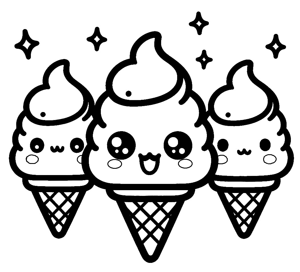 Ice Cream Coloring Pages 13 Free Printable Sheets