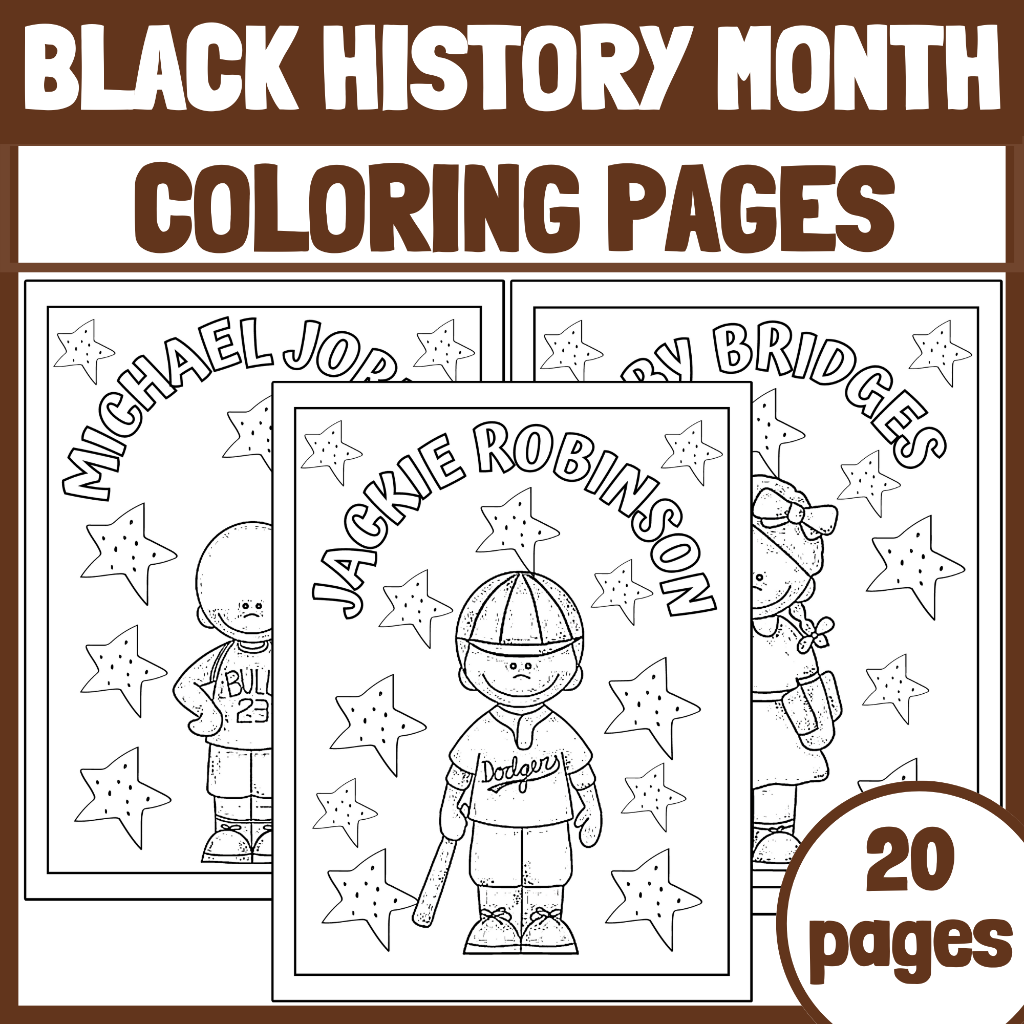 Black History Coloring Pages Printable