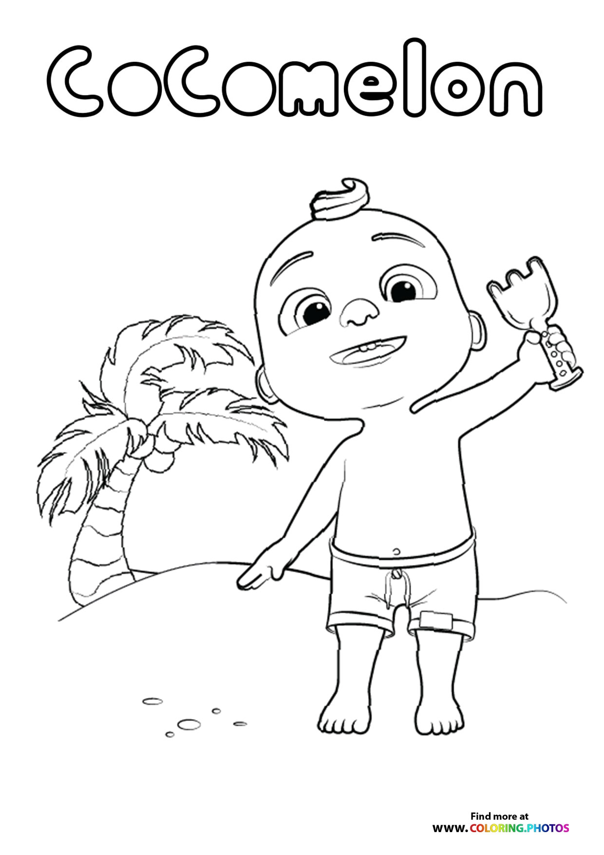 Free Printable Cocomelon Coloring Pages