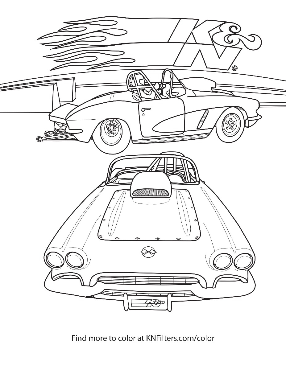 K N Printable Coloring Pages For Kids