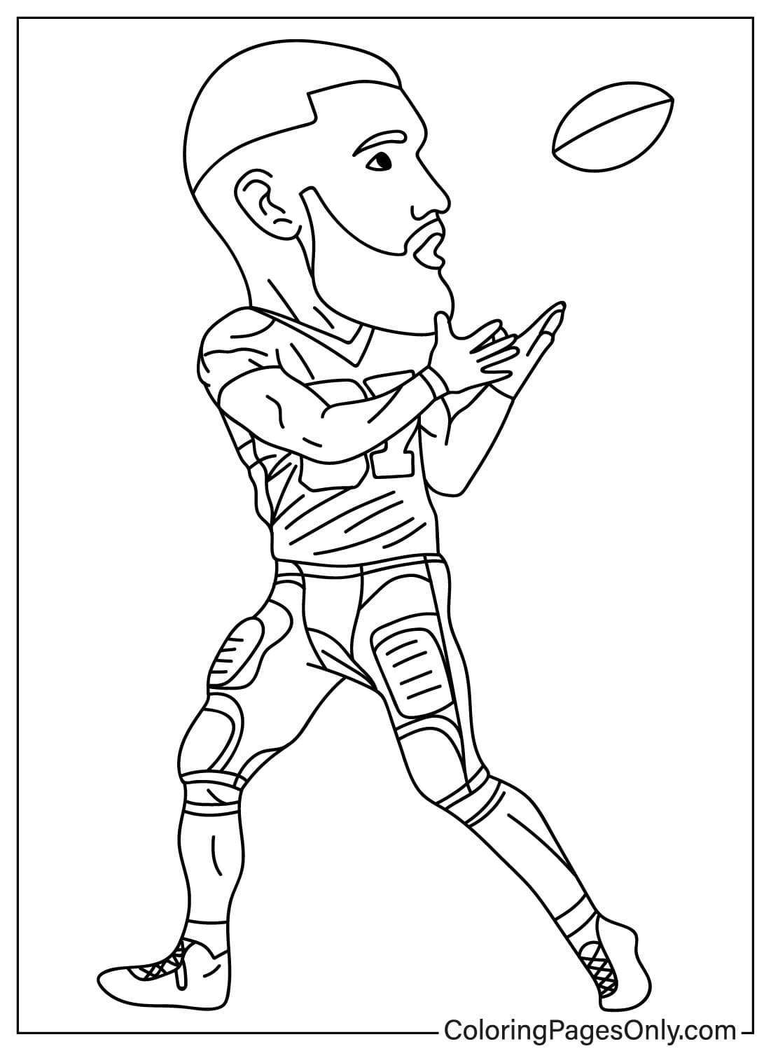 Kansas City Chiefs Coloring Pages Free Printable For All Fans 