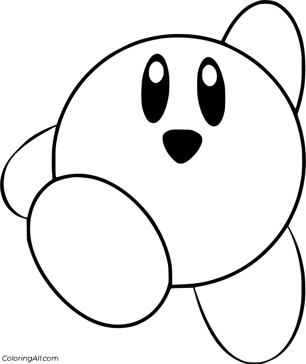 Kirby Coloring Pages 22 Free Printables ColoringAll