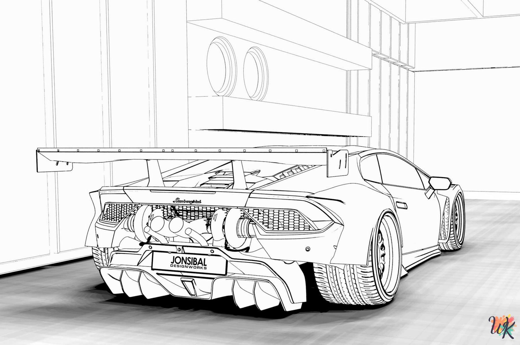 Lamborghini Coloring Pages