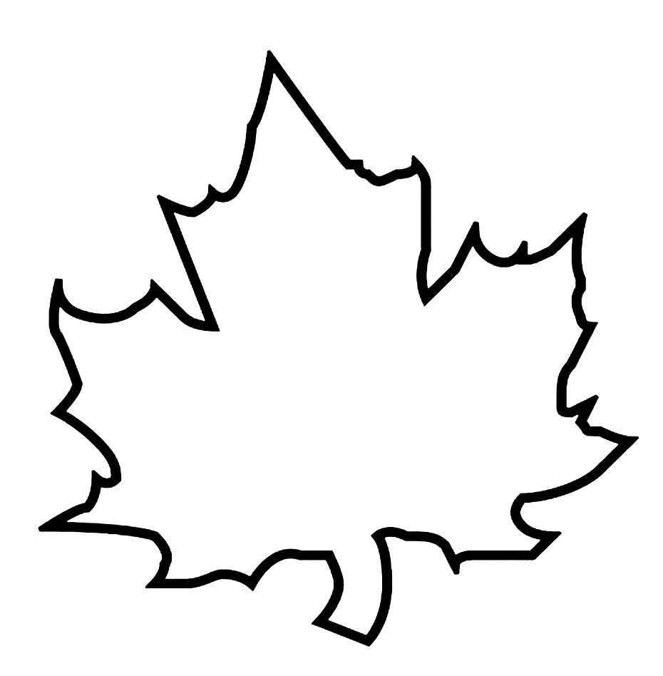 Leaf Coloring Pages Printable Coloring Pages FREE