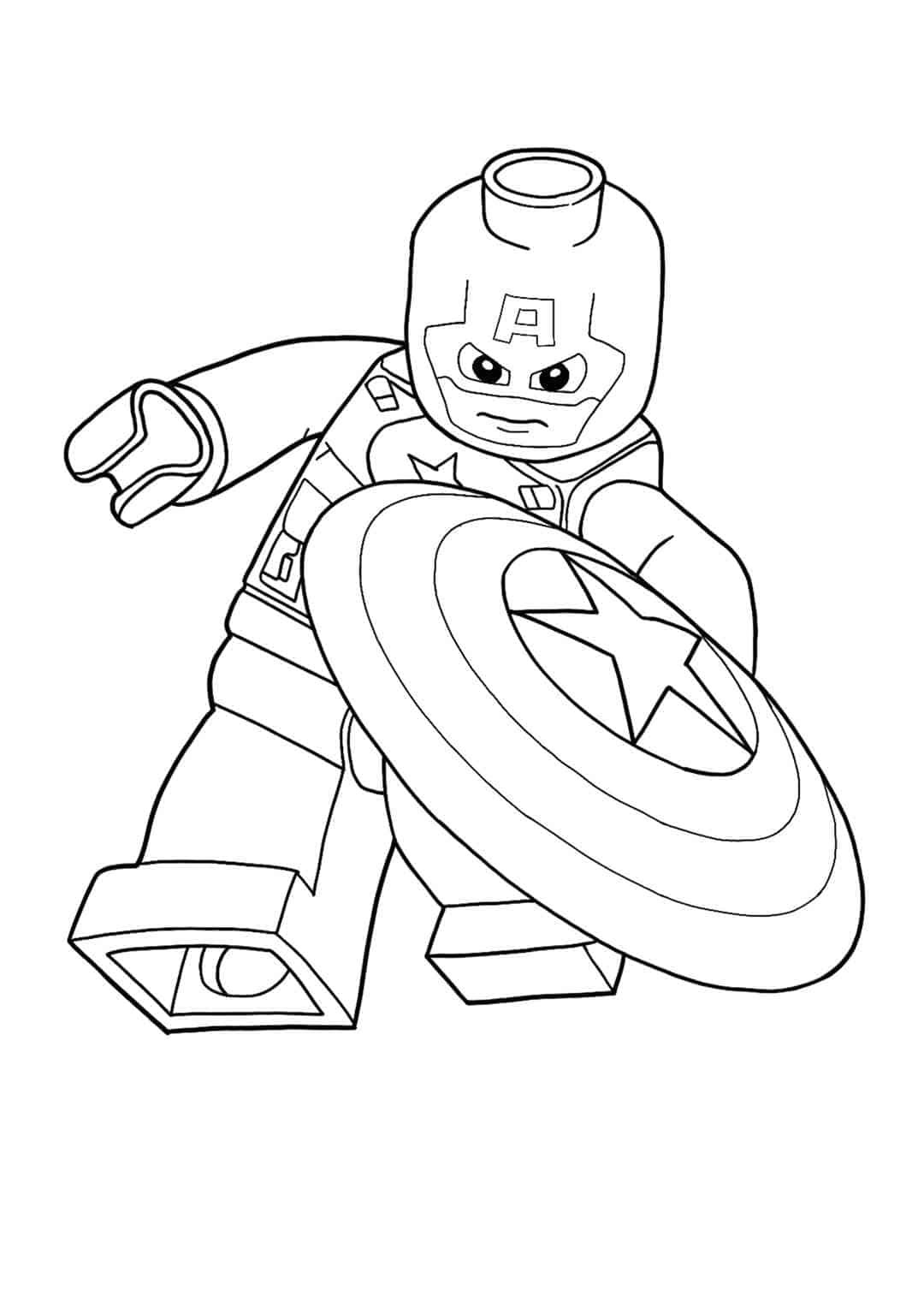 Lego Captain America Coloring Pages 8 Free Printable Coloring Sheets 2021 