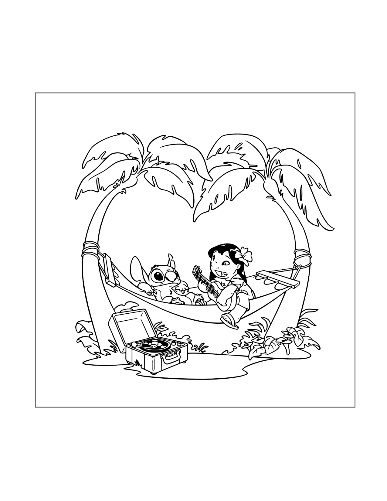 Lilo And Stitch Coloring Pages Printable Coloring Pages FREE