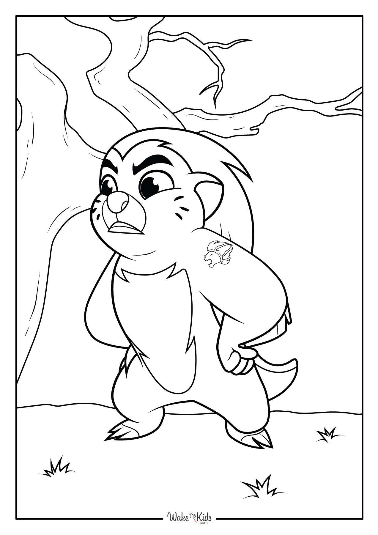 Printable Lion Guard Coloring Pages
