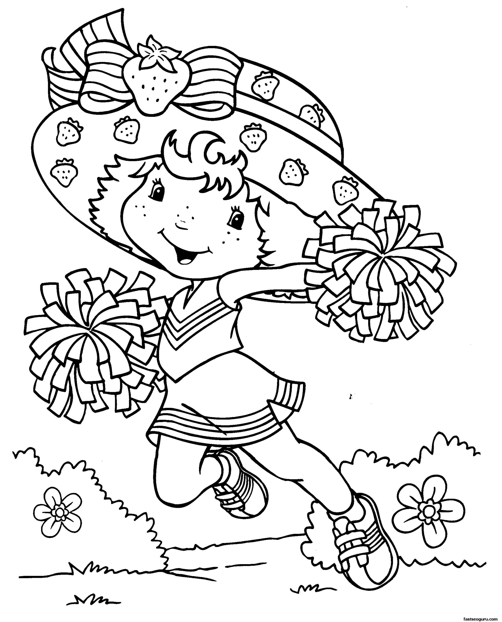 Free Color Pages For Girls