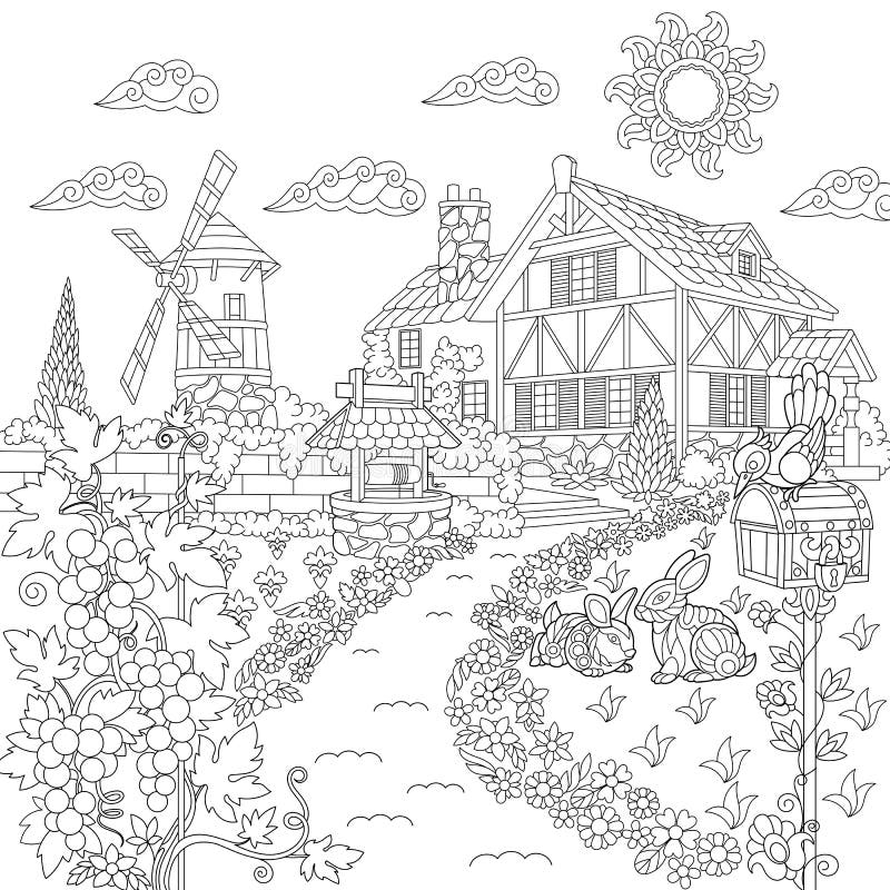 Mailbox Coloring Page Stock Illustrations 40 Mailbox Coloring Page Stock Illustrations Vectors U0026 Clipart Dreamstime