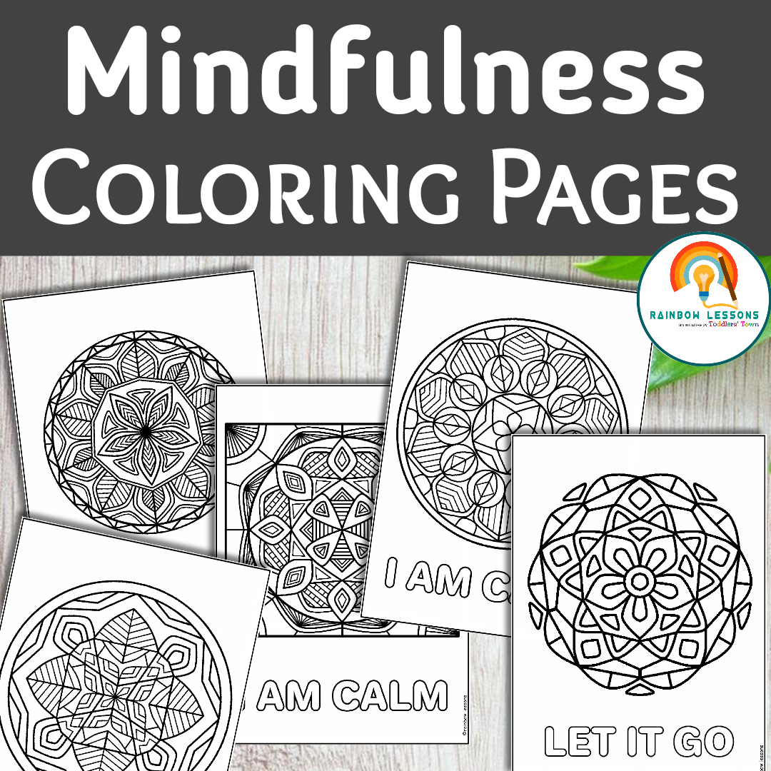 Printable Mindfulness Coloring Pages
