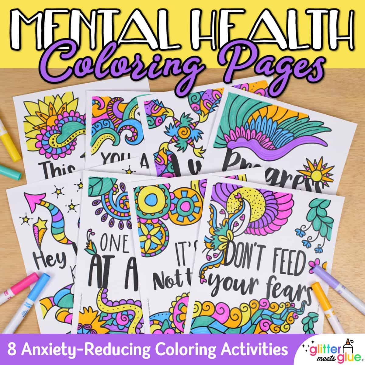 Printable Mental Health Coloring Pages