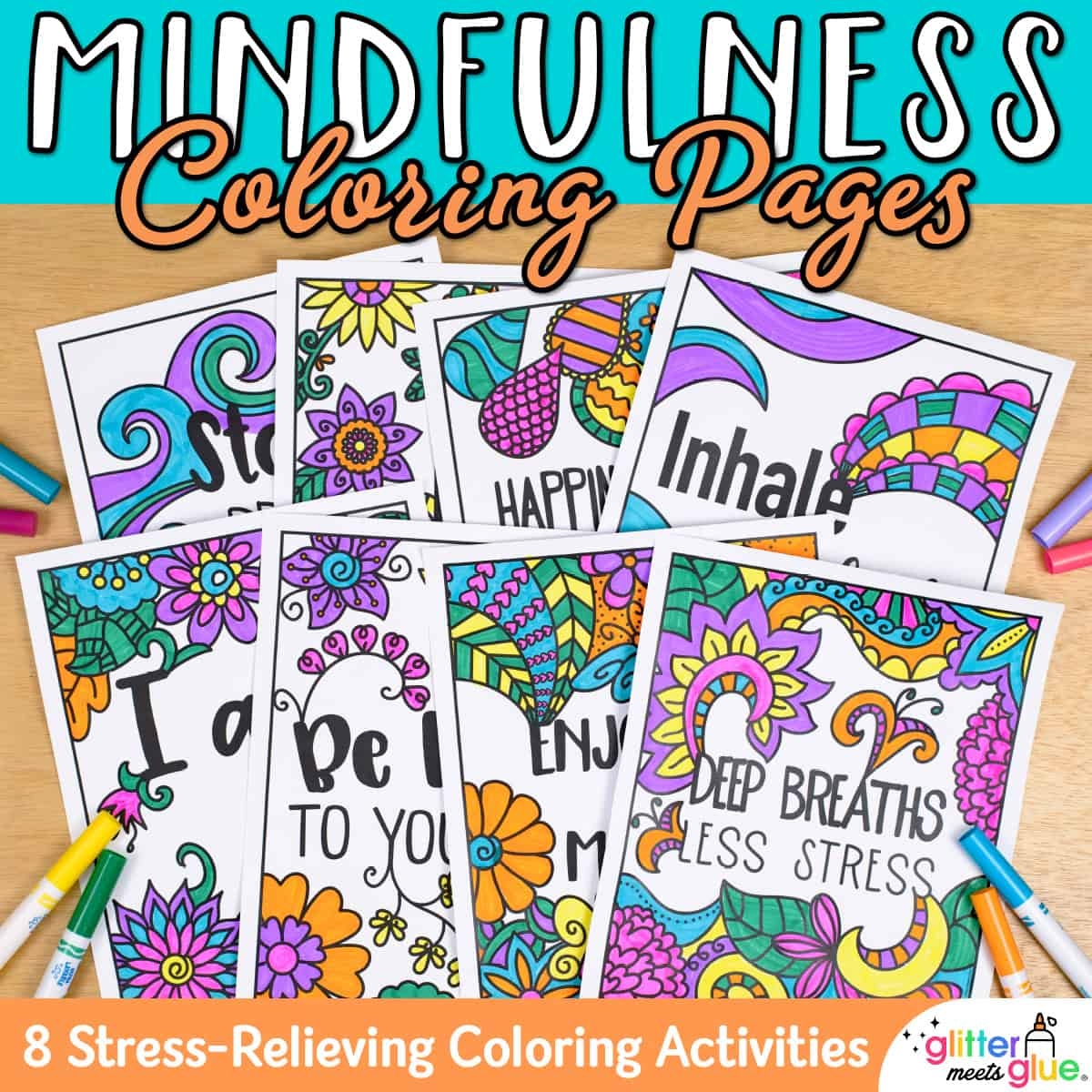 Mindfulness Coloring Pages Mindfulness Quotes For The Classroom
