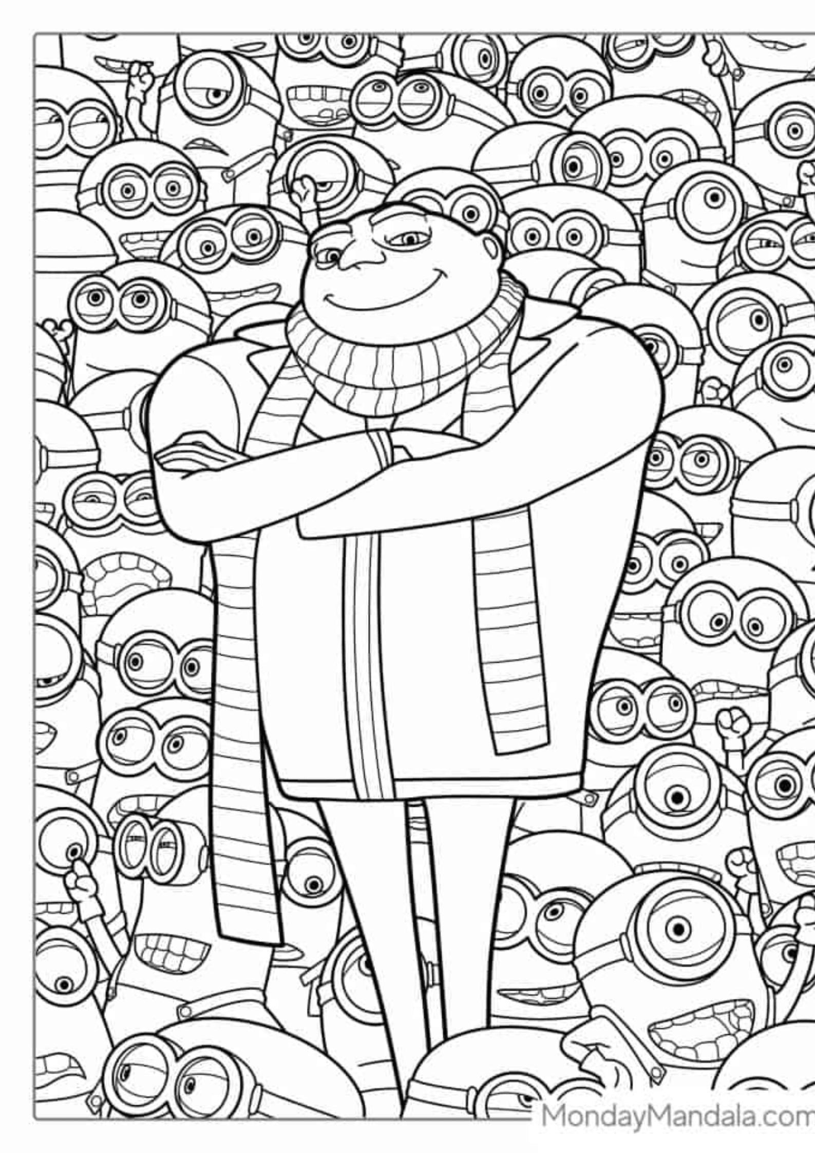 Minions Coloring Pages By Padz Raket PH