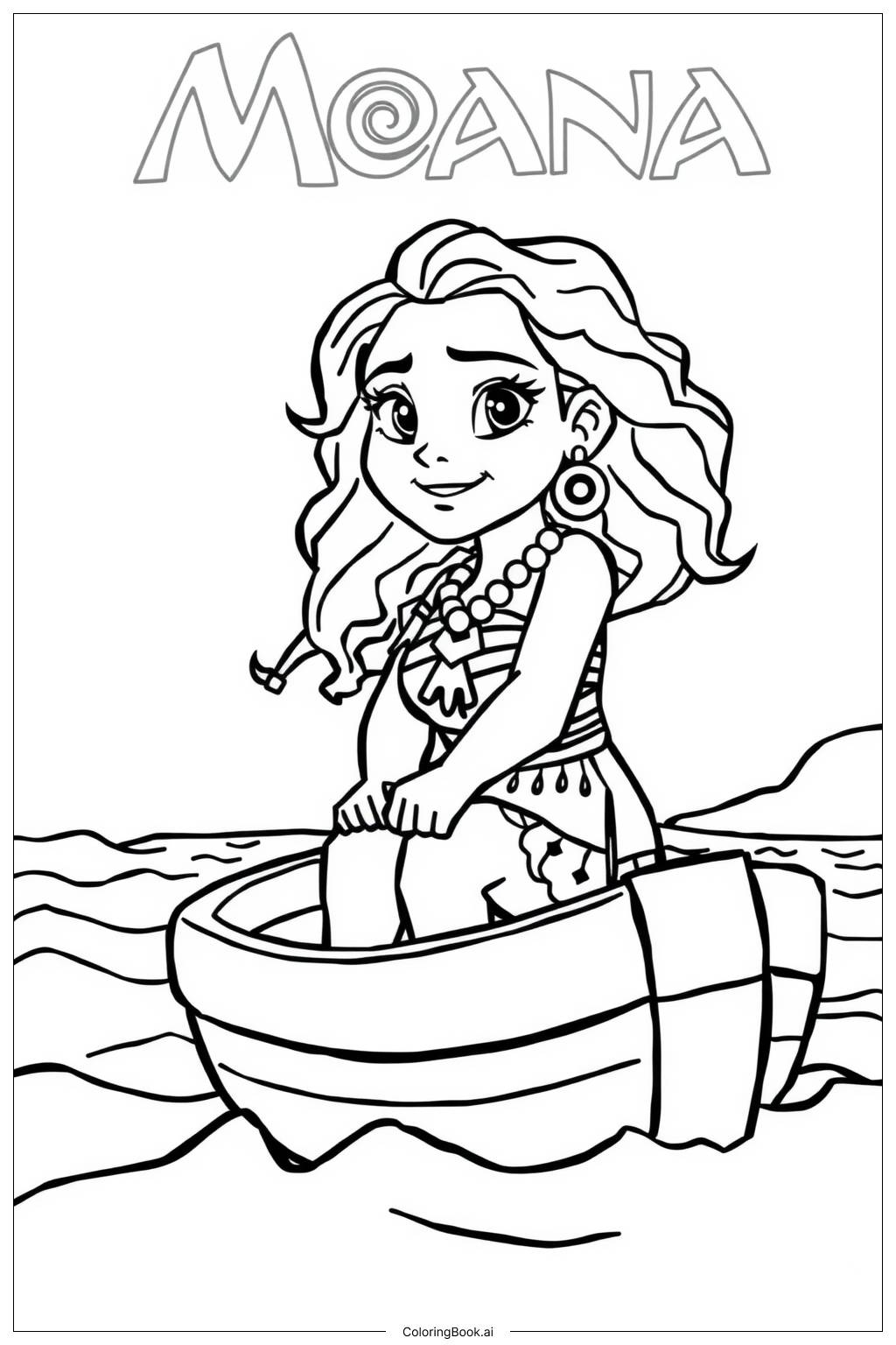Ocean Coloring Page Printable