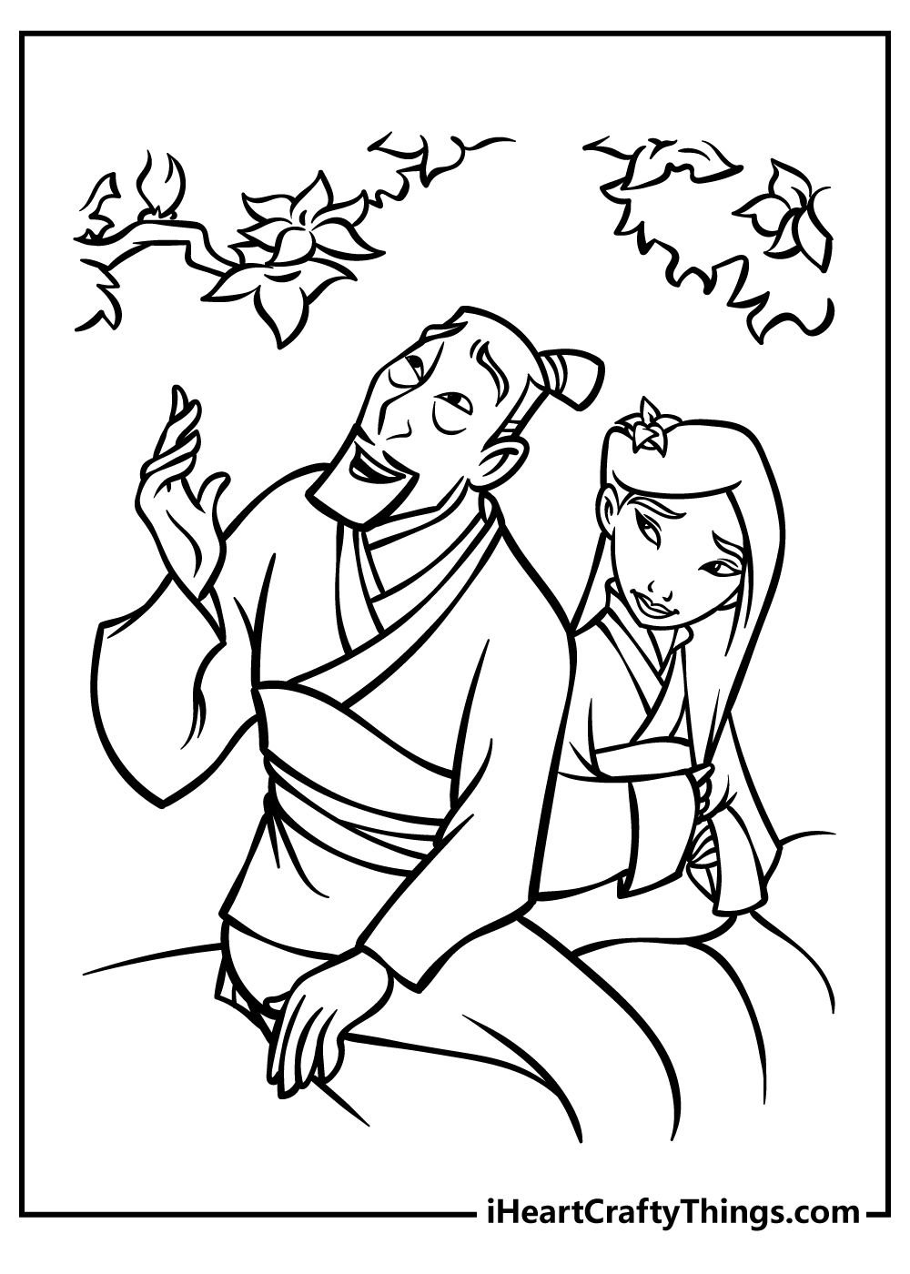 Mulan Coloring Pages 20 Free Printables 