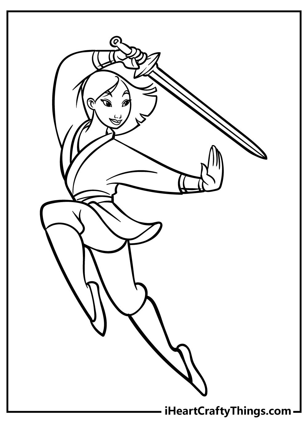 Mulan Coloring Pages 20 Free Printables 