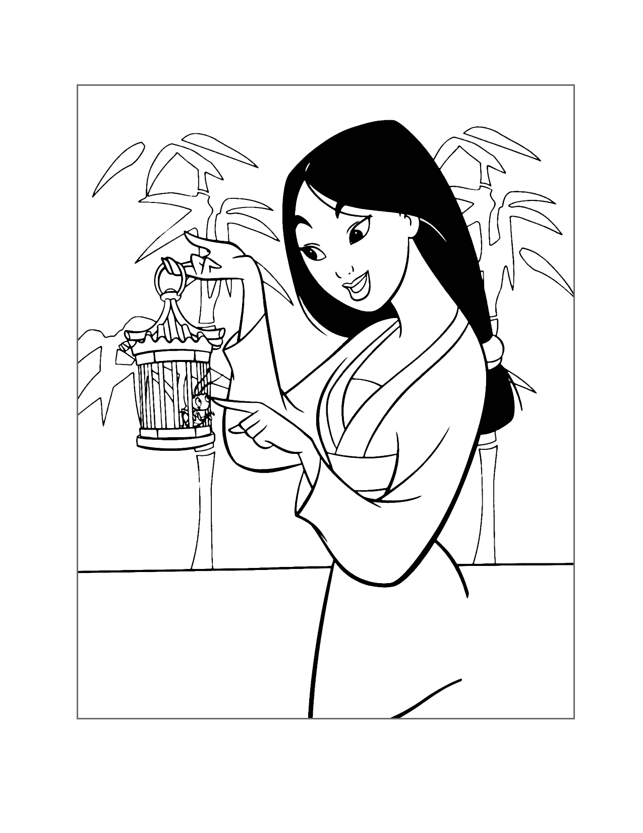 Mulan Coloring Pages Printable Coloring Pages FREE