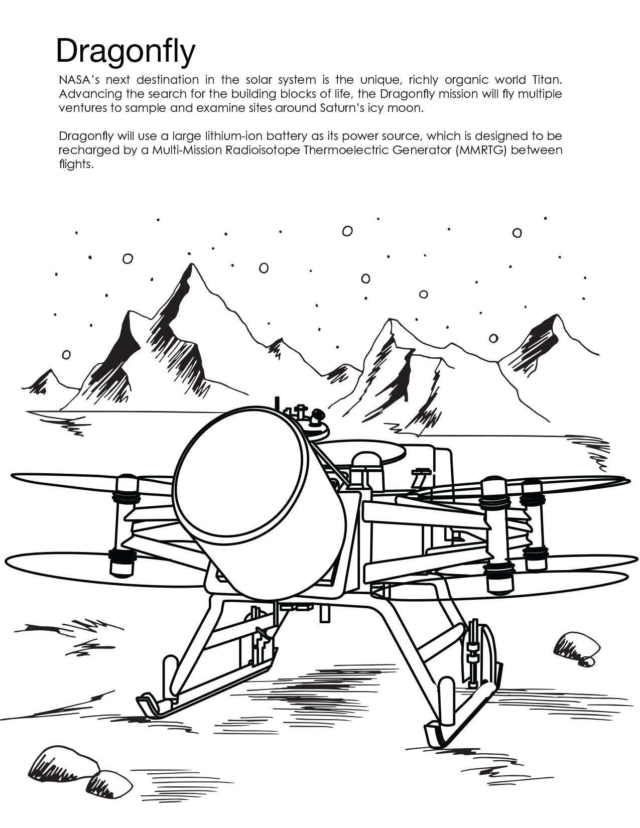 NASA Coloring Pages NASA Space Place NASA Science For Kids