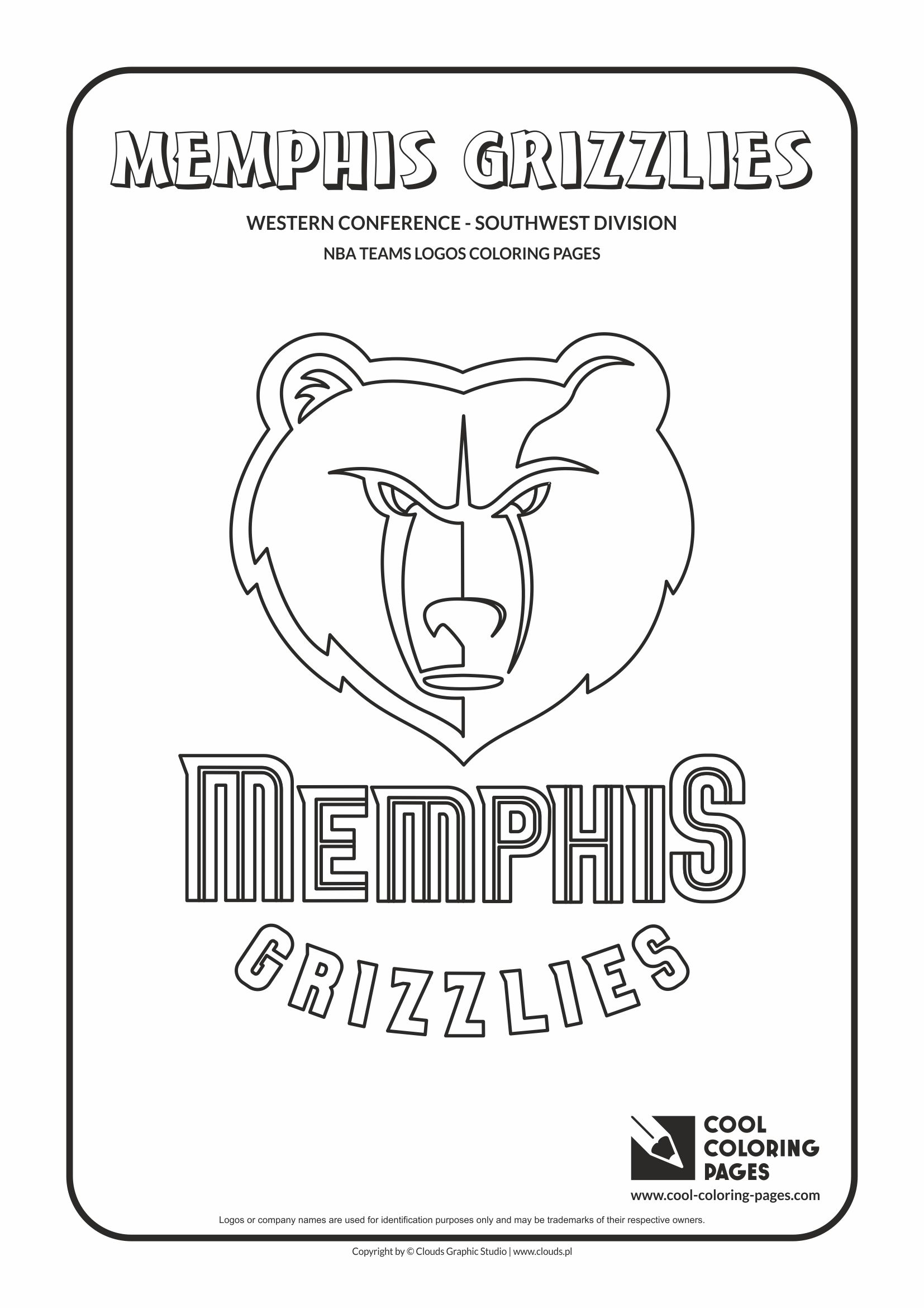 NBA Teams Logos Coloring Pages