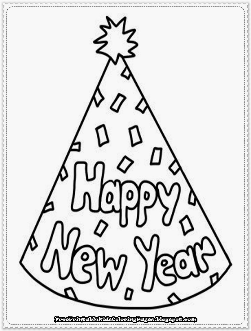 New Year 60757 Holidays And Special Occasions Free Printable Coloring Pages