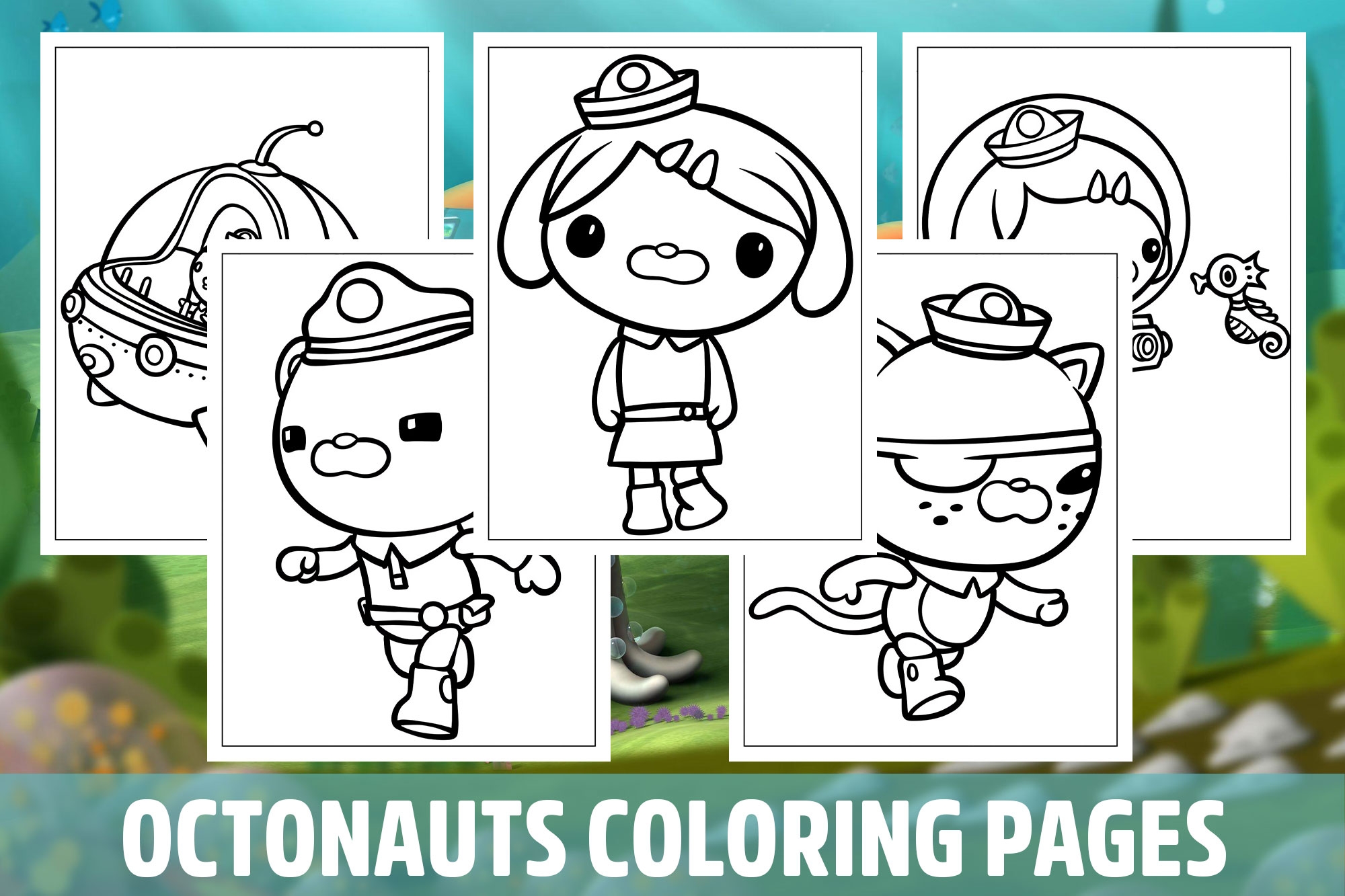 Printable Octonauts Coloring Pages