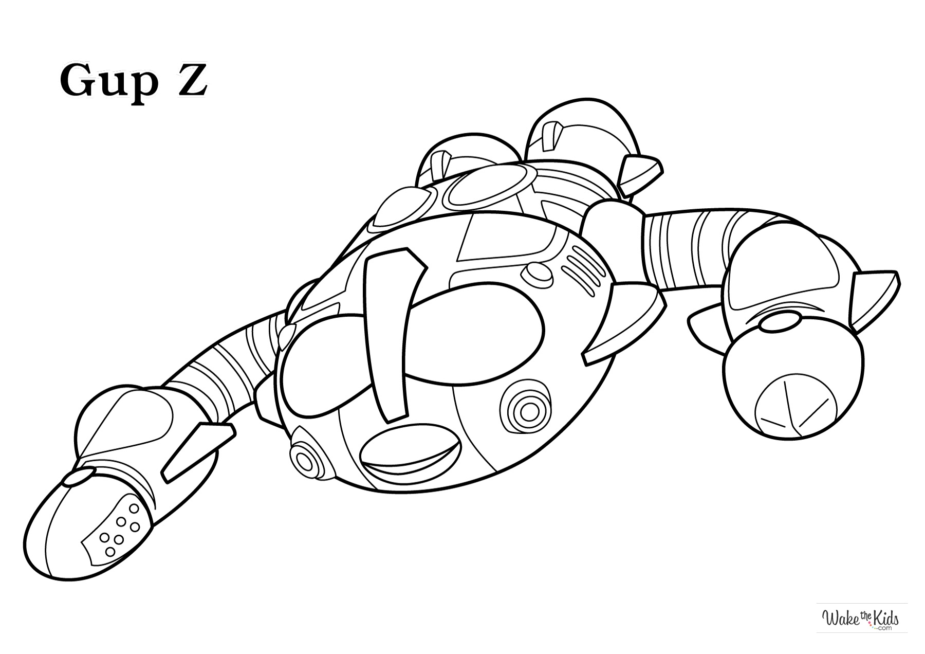 Octonauts Coloring Pages Free Printable PDFs WakeTheKids
