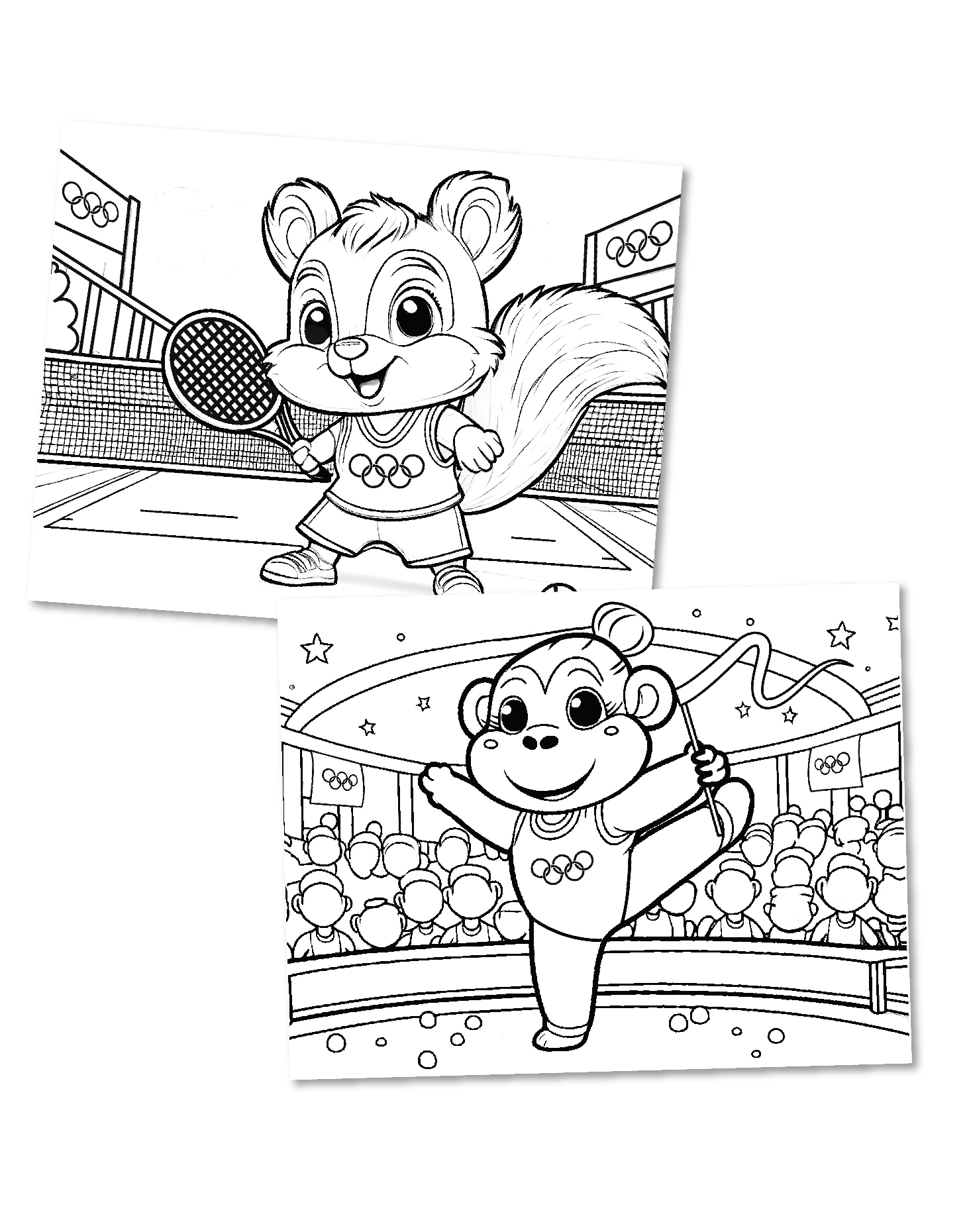 Printable Olympic Coloring Pages