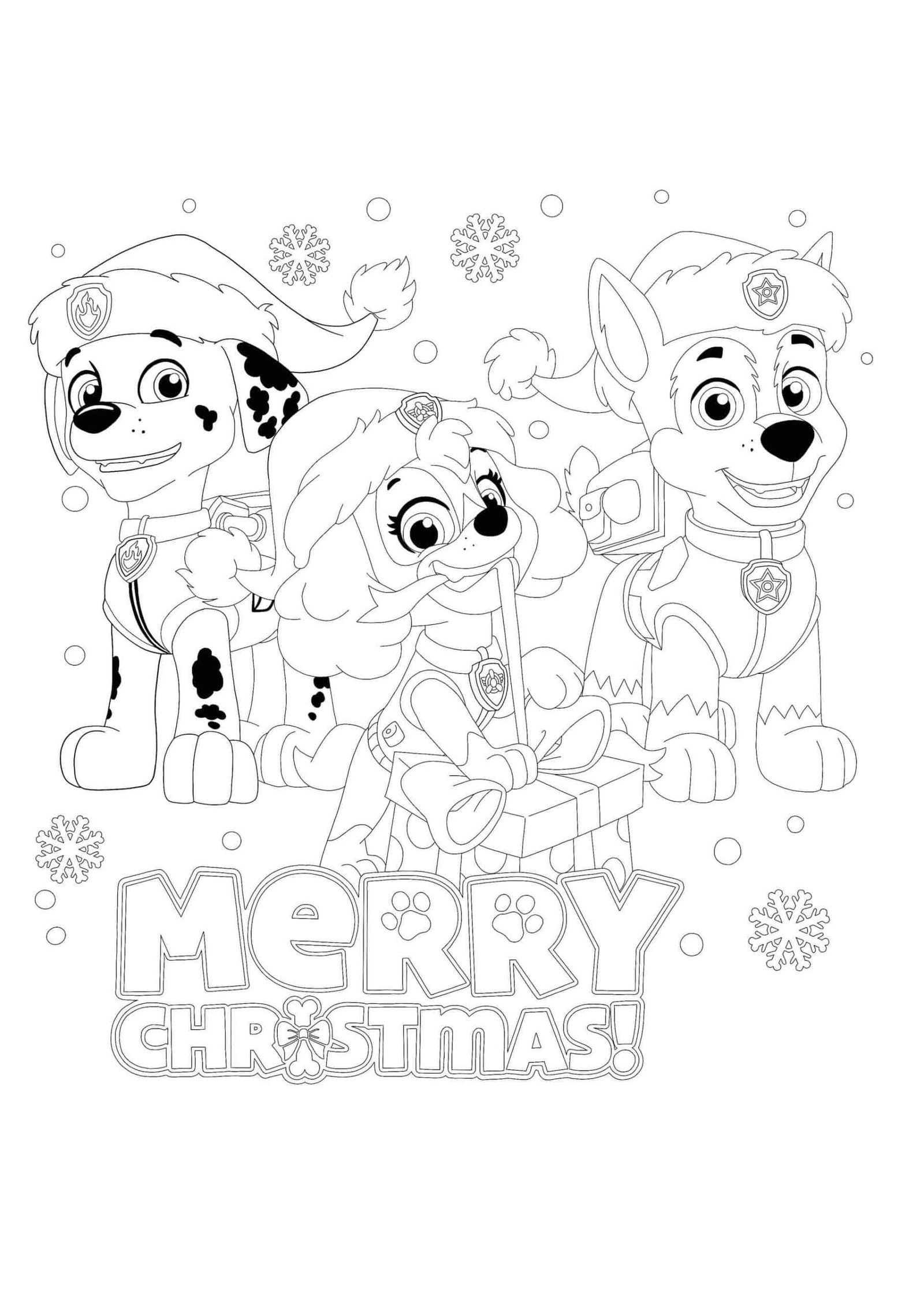 Paw Patrol Printables Coloring Pages