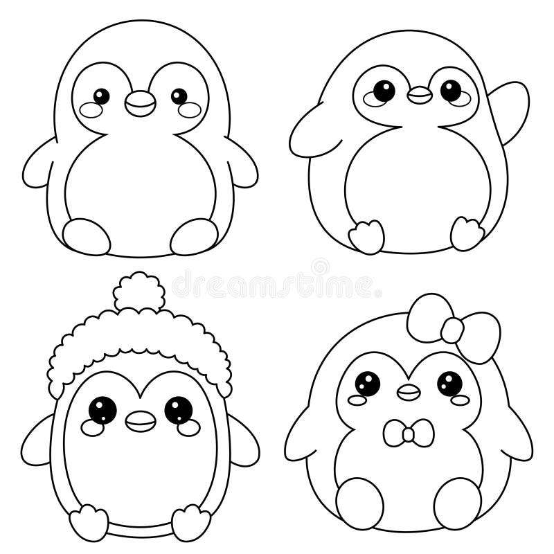 Penguin Coloring Adults Stock Illustrations 68 Penguin Coloring Adults Stock Illustrations Vectors Clipart Dreamstime