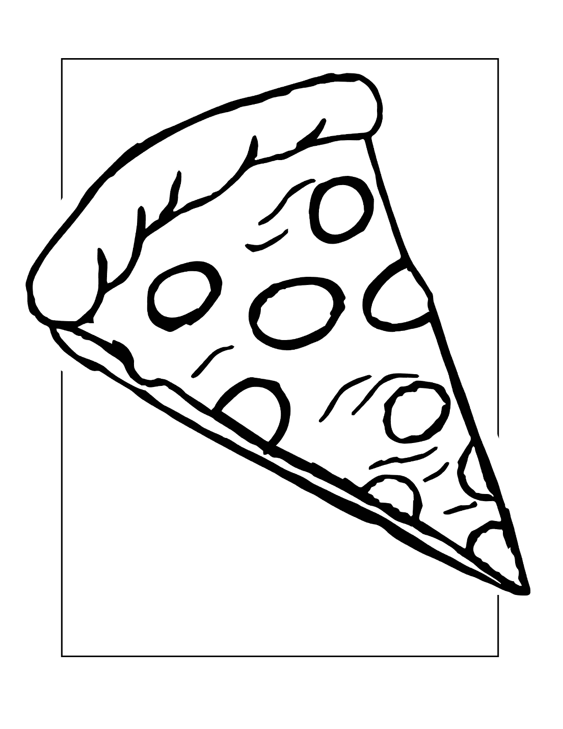 Pizza Coloring Pages Printable Coloring Pages FREE