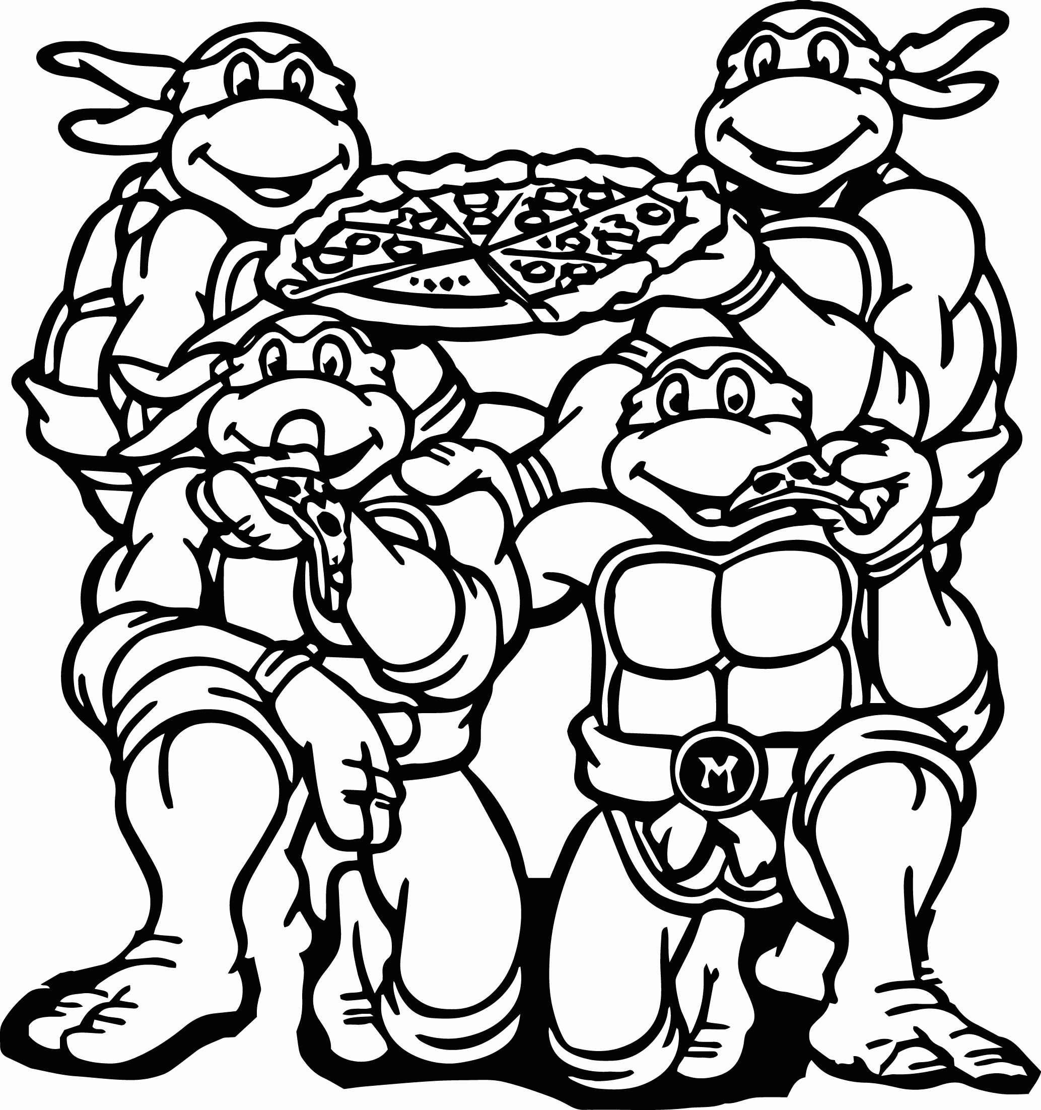  Pizza Coloring Pages U0026 Books 100 FREE And Printable 