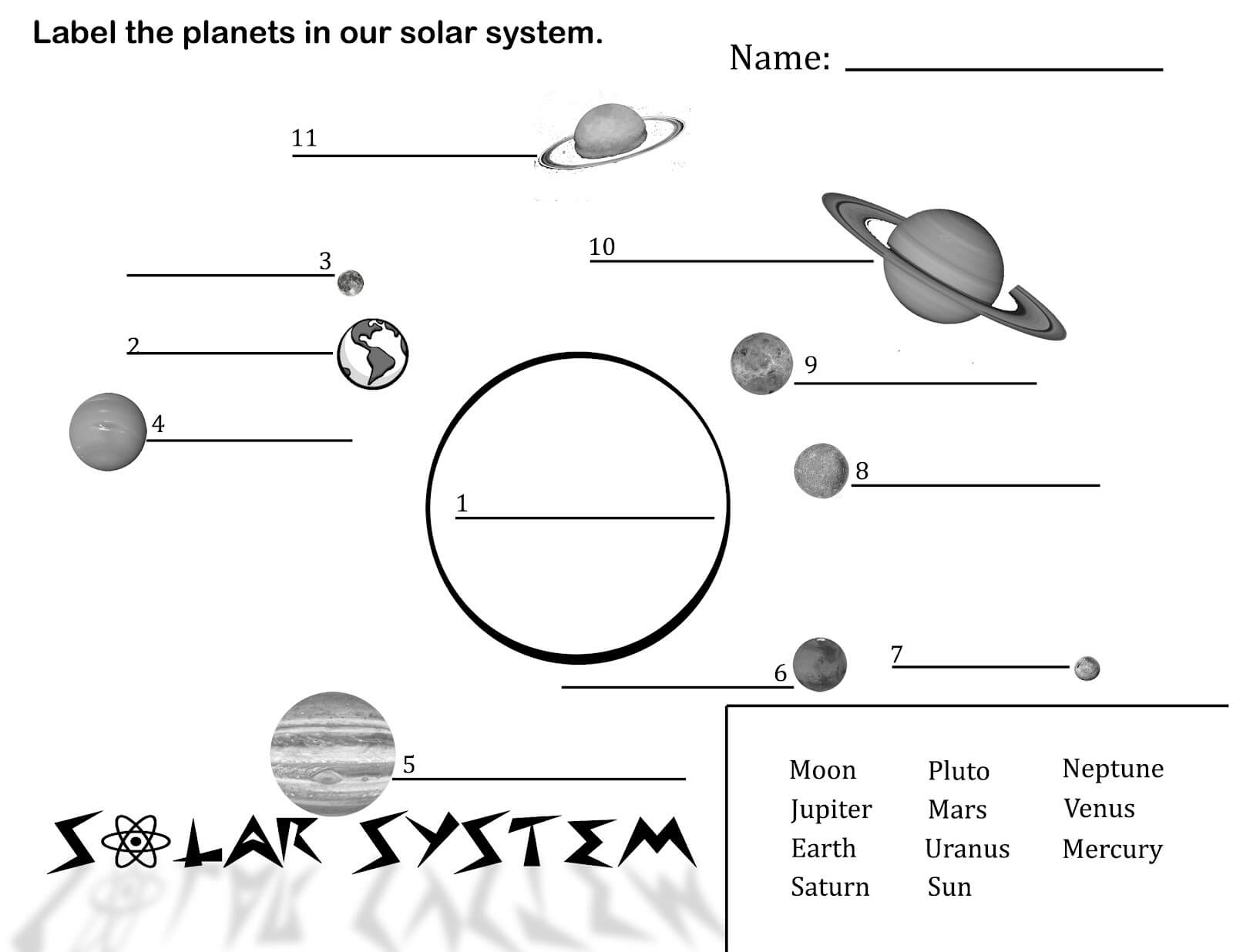 Planet Coloring Pages Printable Coloring Pages FREE