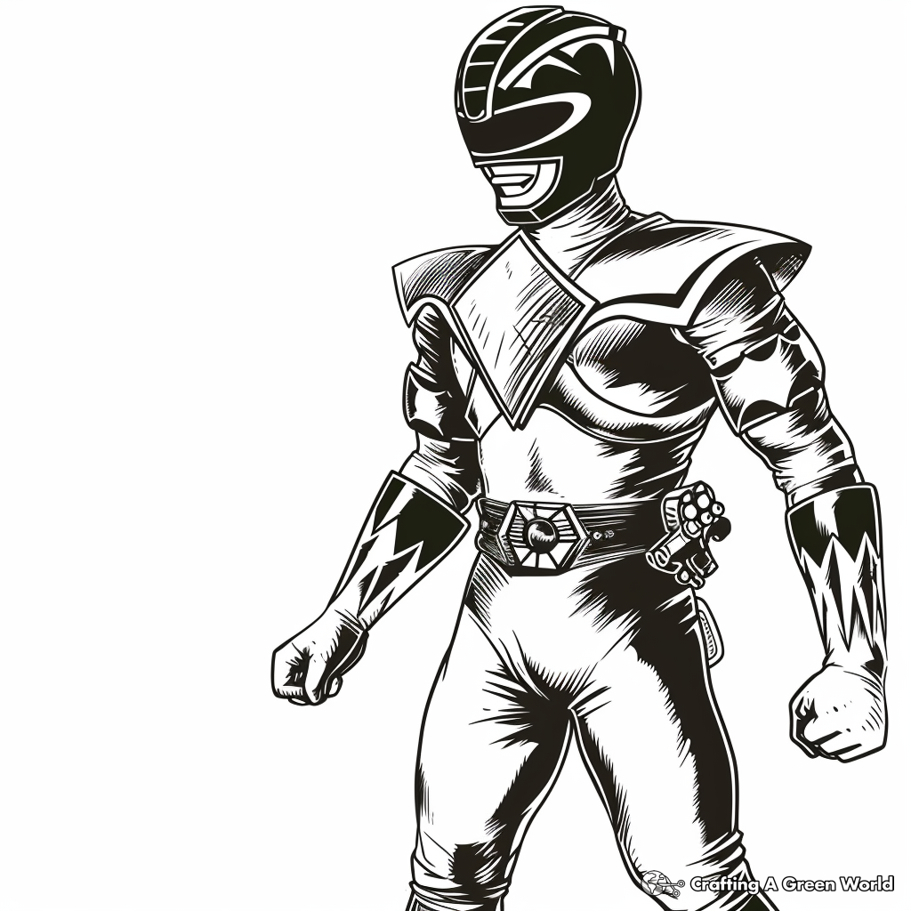 Power Rangers Coloring Pages Free