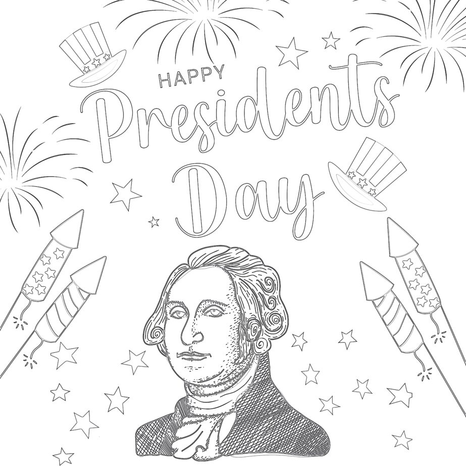Free Presidents Day Coloring Pages