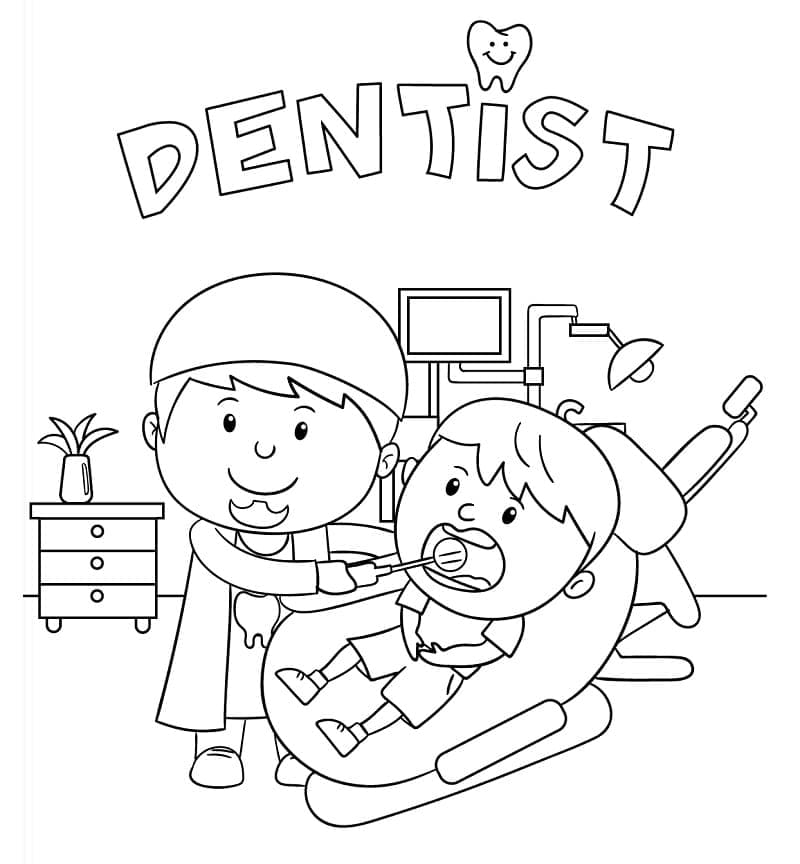 Print Dentist Coloring Page Download Print Or Color Online For Free