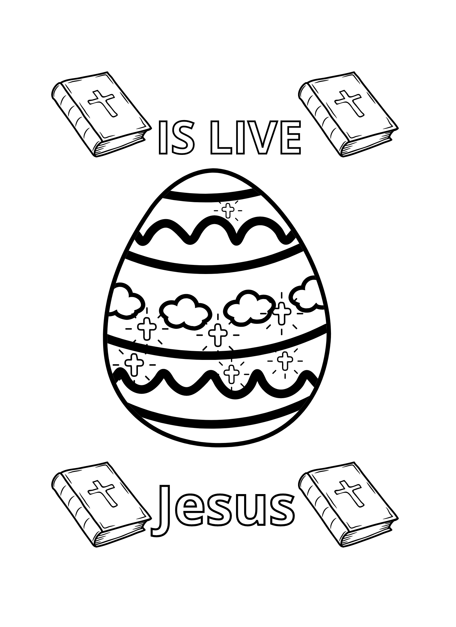 Printable Easter Card Christian Easter Craft Bible Crafts For Kids Sunday School Coloring Page Made By Teachers