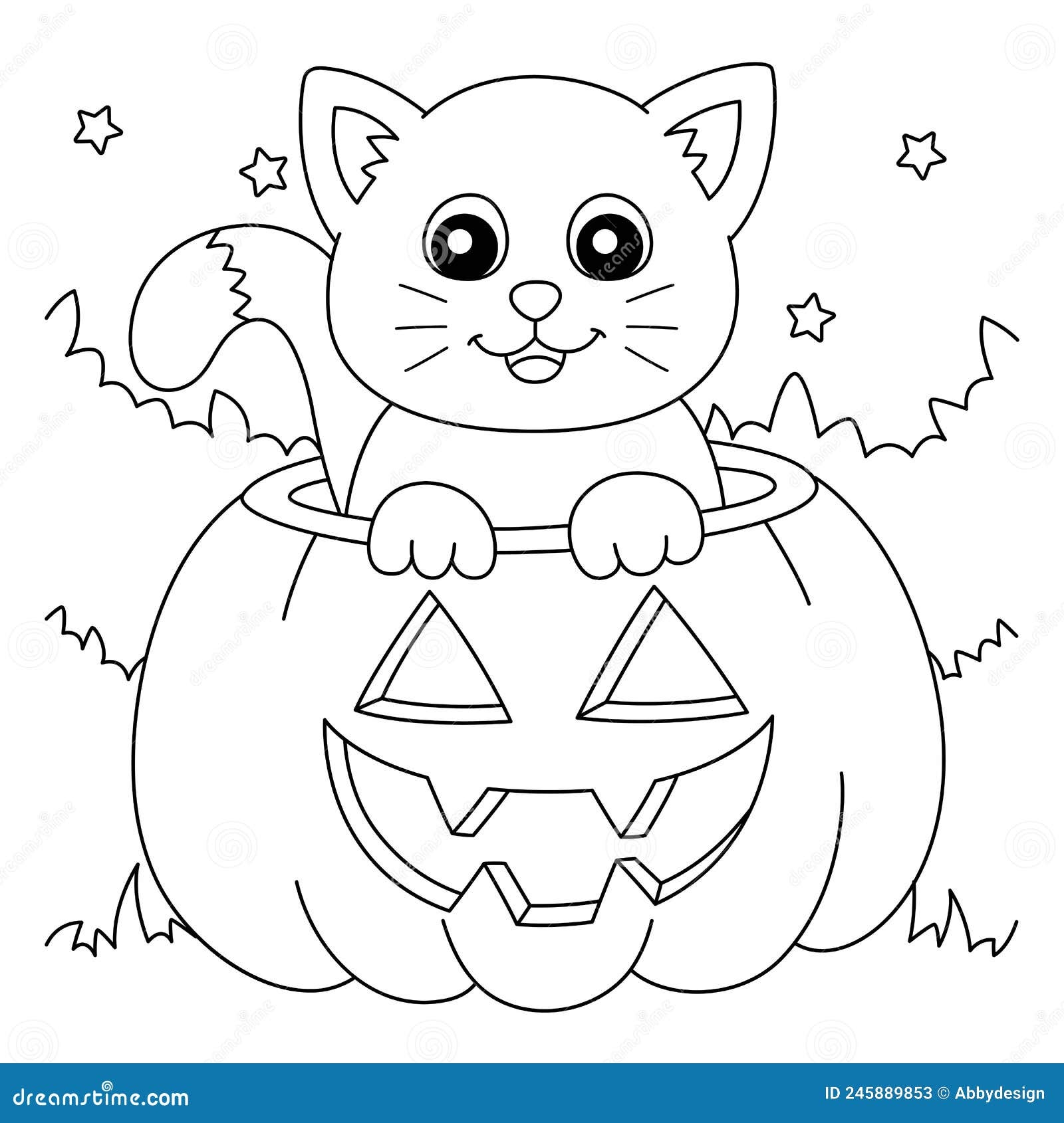 Printable Halloween Color Pages