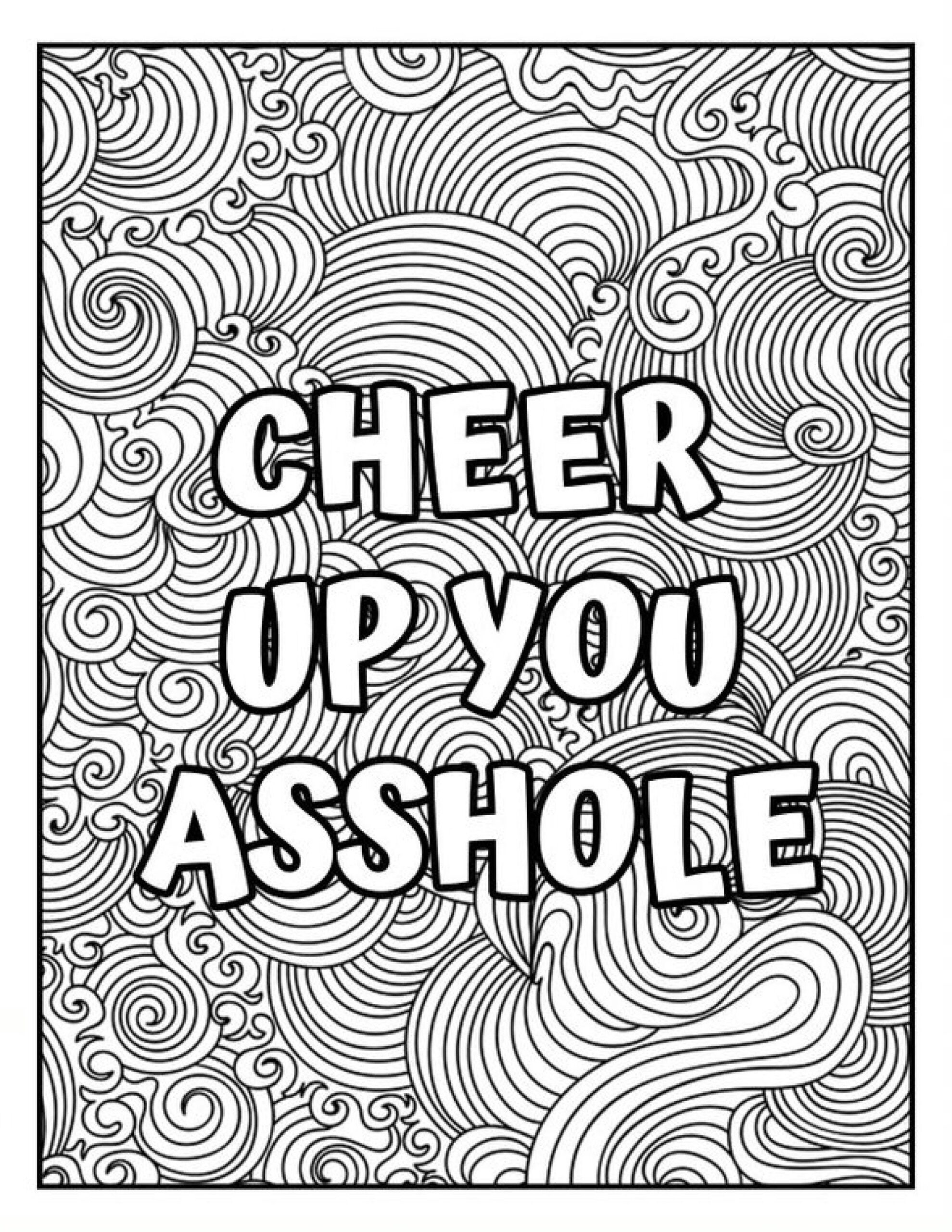 R rated Coloring Pages For Adults Etsy
