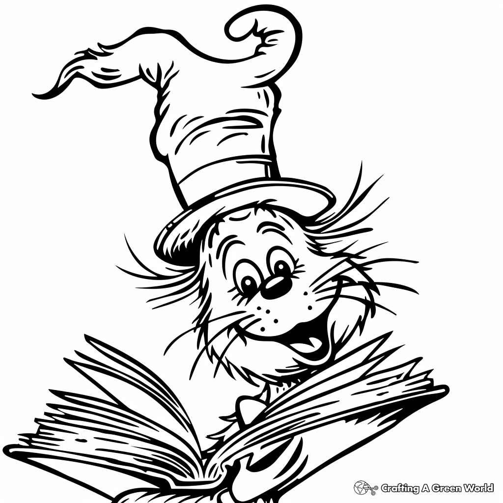 Read Across America Coloring Pages Free U0026 Printable 