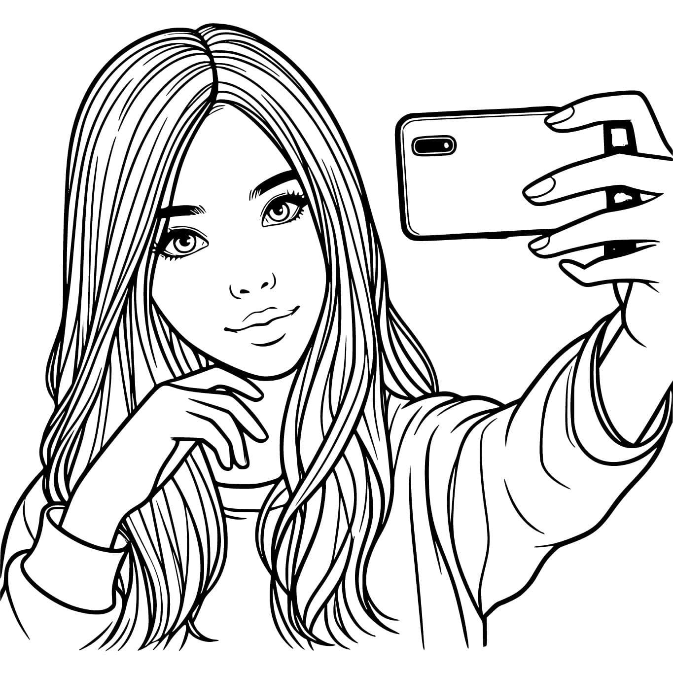 Free Coloring Pages People
