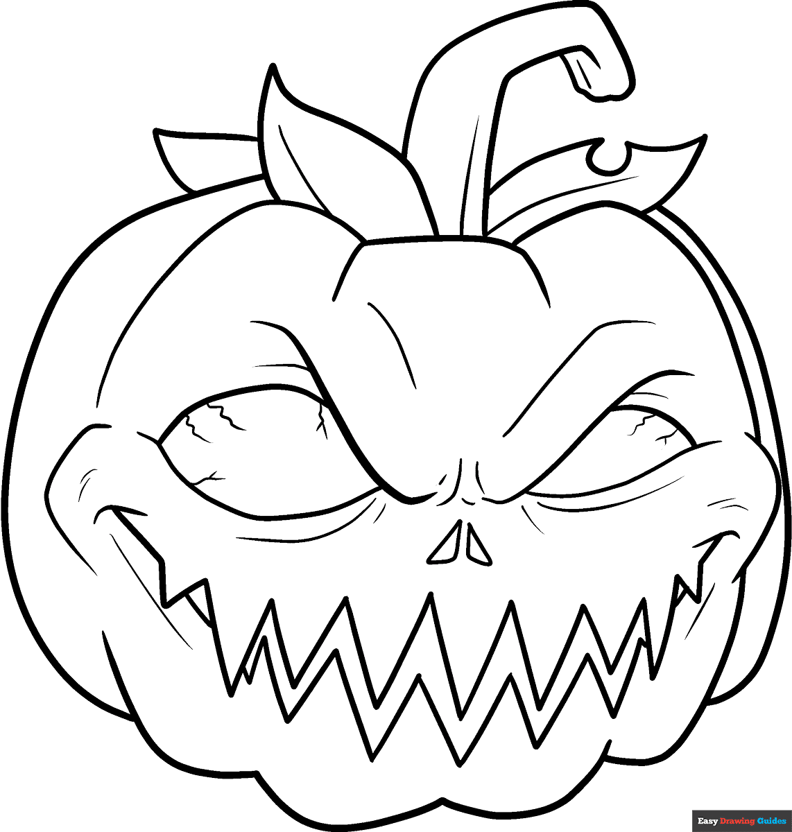 Free Pumpkin Coloring Pages Printable Pdf