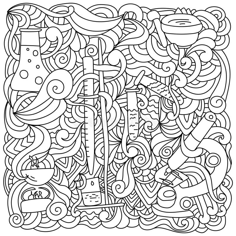 Science Printable Coloring Pages