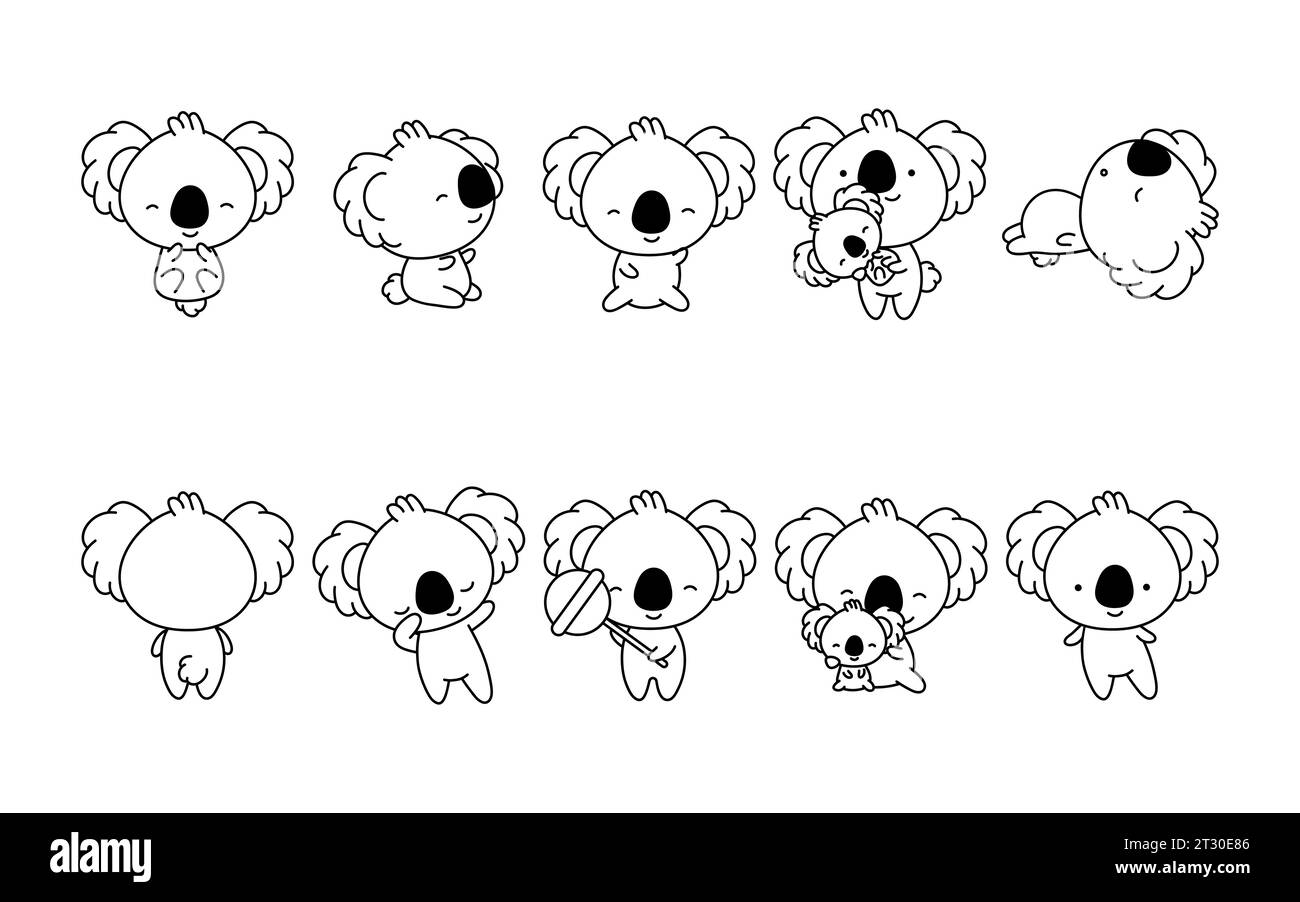 Koala Coloring Page Printable