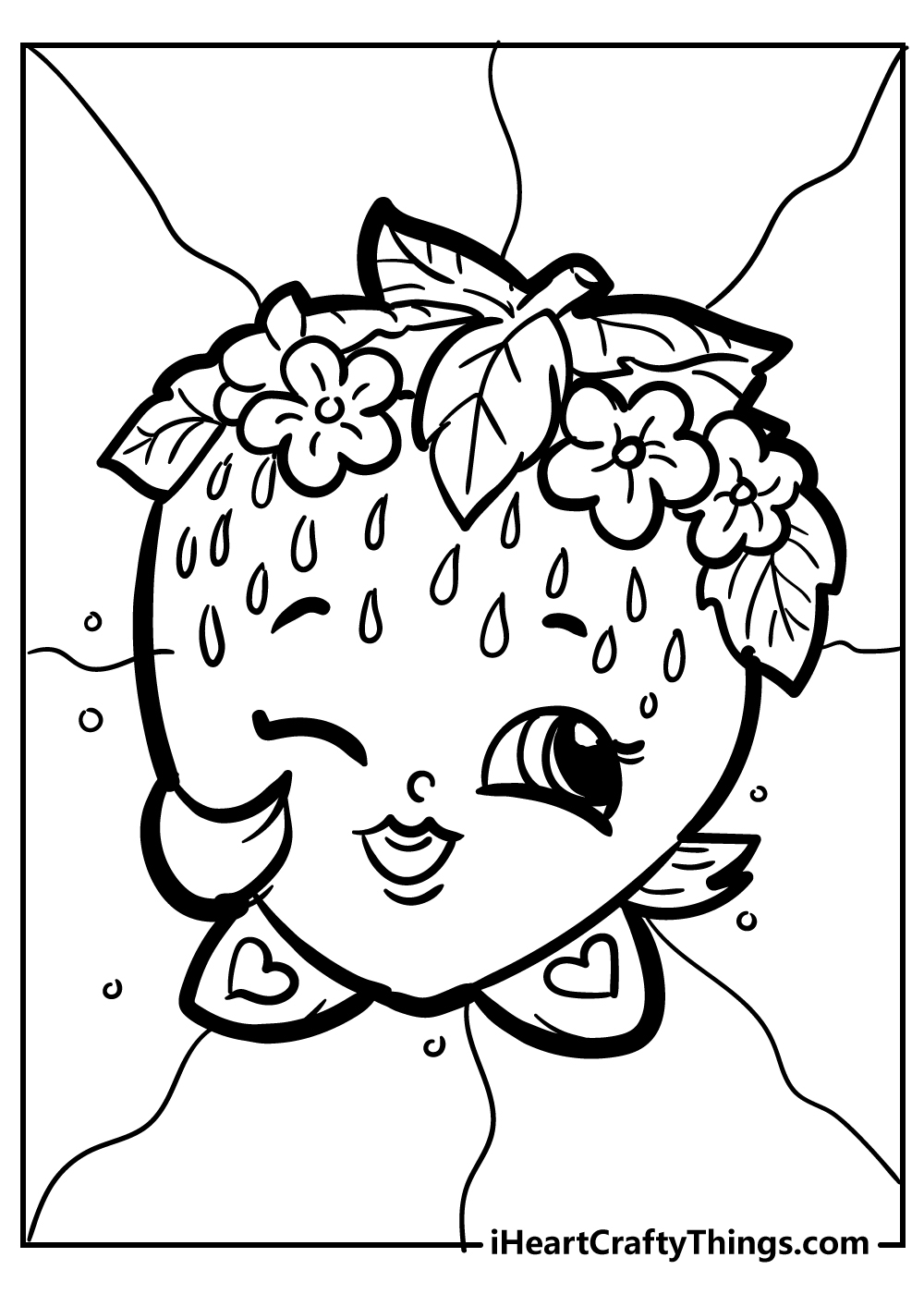 Shopkins Coloring Pages 45 Free Printables 