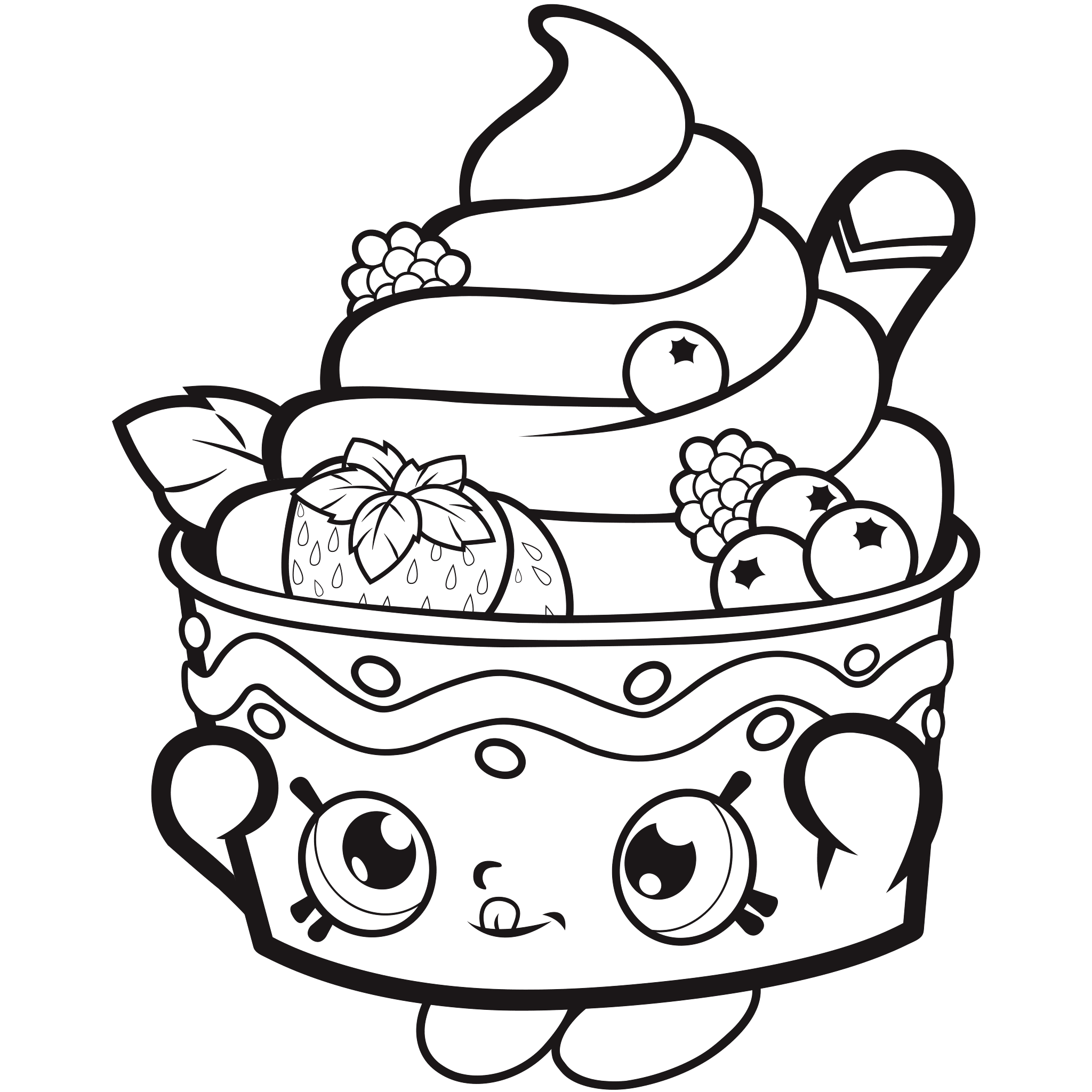 Shopkins Coloring Pages Printable Coloring Pages FREE