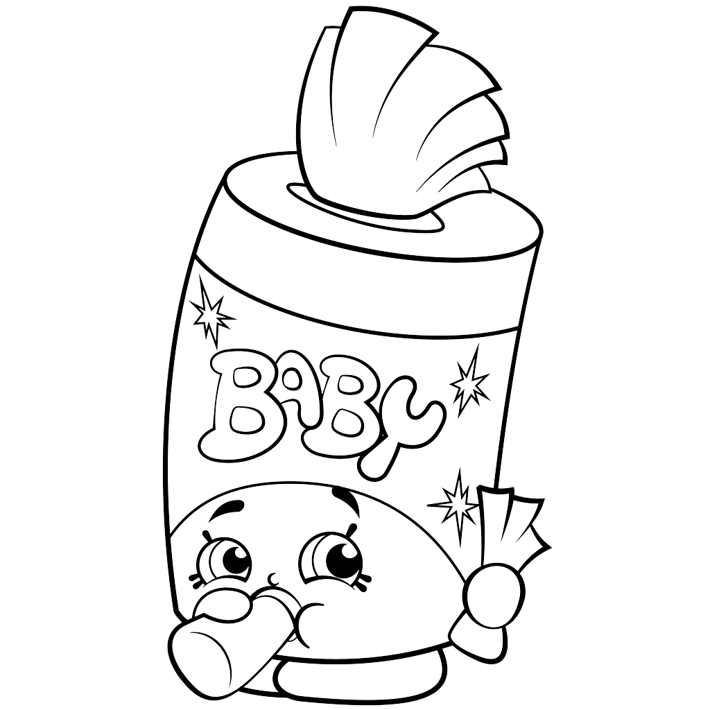 Free Printable Shopkin Coloring Pages