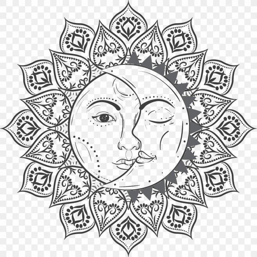 Solar Eclipse Coloring Book Sun Illustration Moon PNG 1200x1200px Solar Eclipse Art Artwork Astronomy Black And