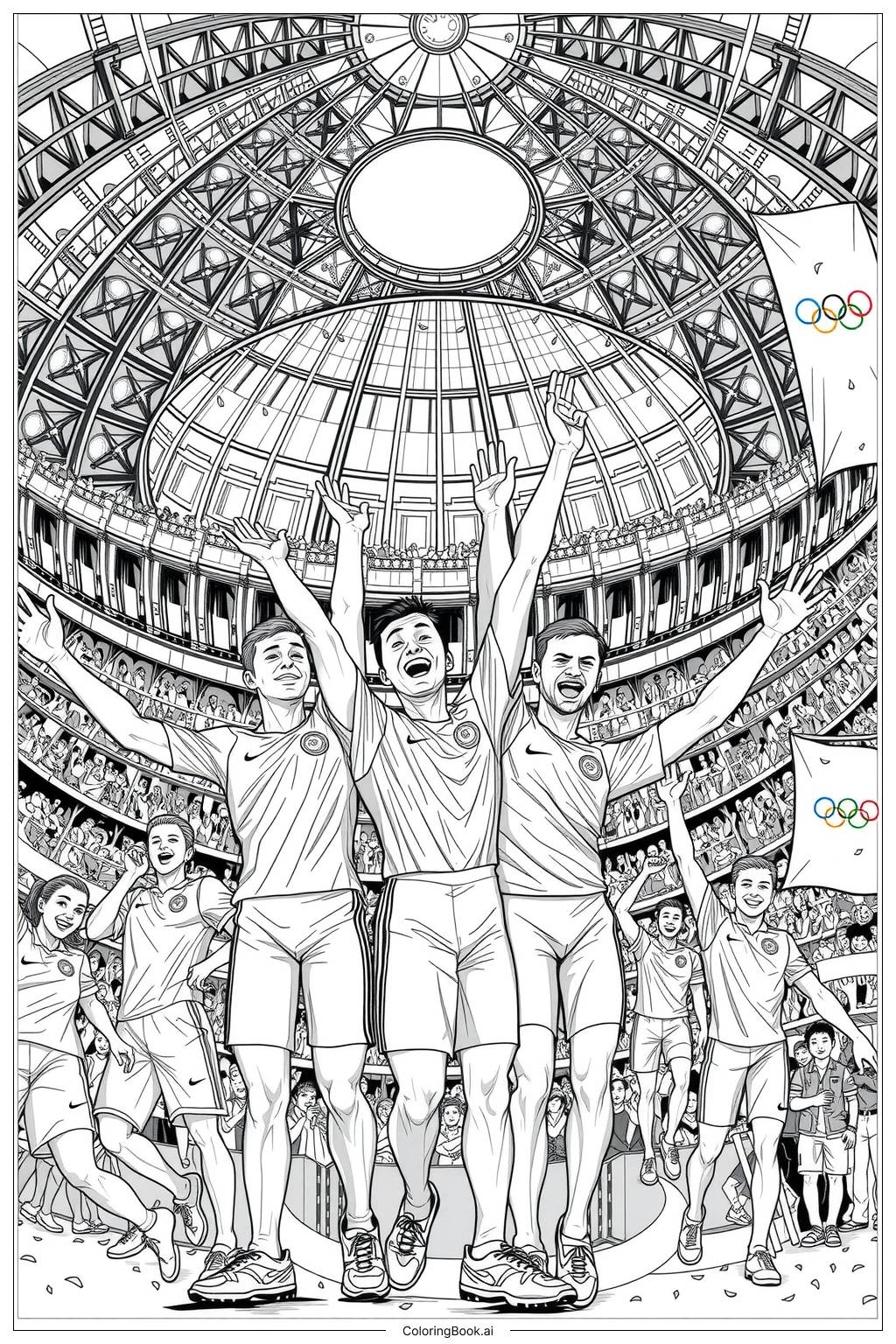 Olympics Coloring Pages Printable